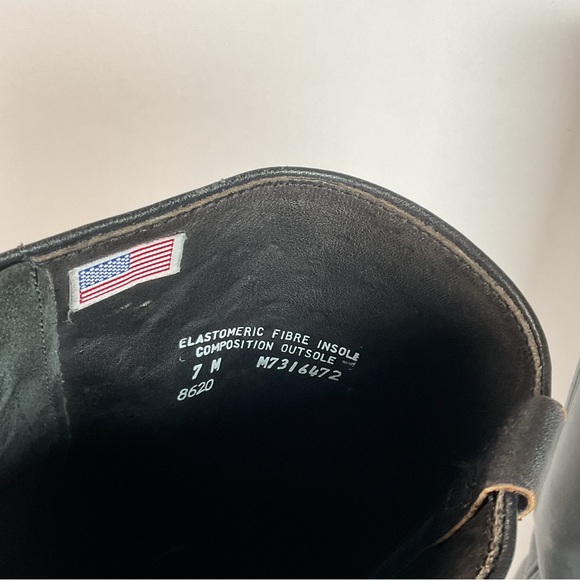 Lady Harley Davidson Motorcycle Boots | Tall | USA Made | Black | Women’s 7 M - Picture 8 of 16